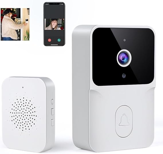 🏠 Timbre Inteligente con Cámara WiFi Seguridad y conectividad en la palma de tu mano 🔐📱