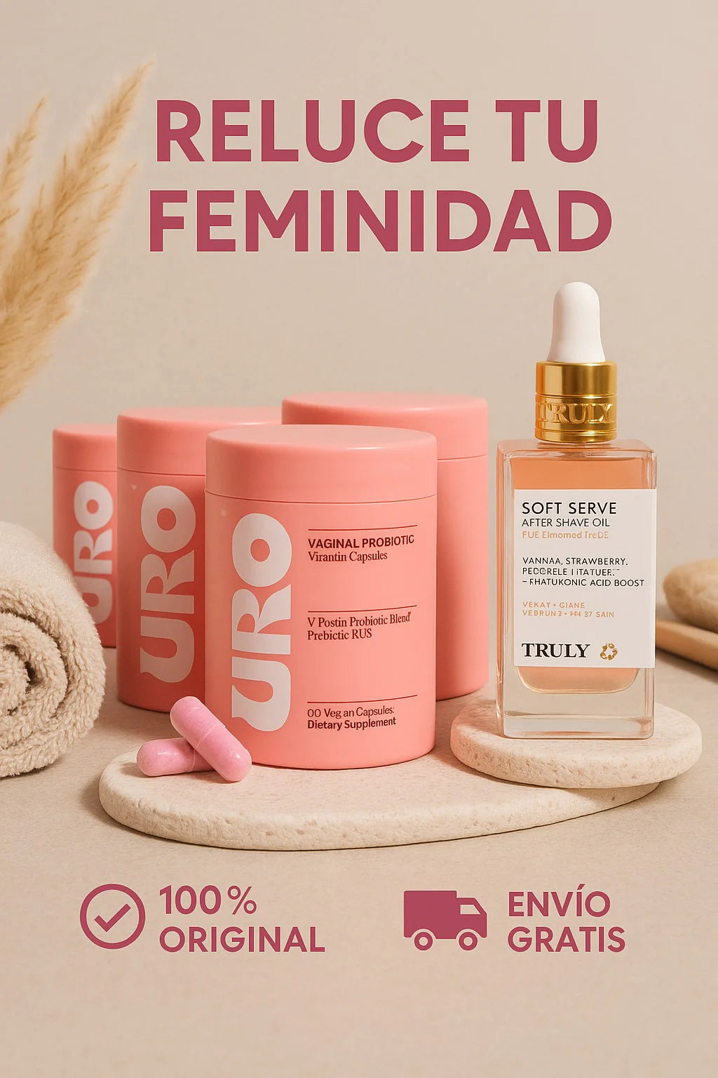 COMBO Truly Soft Serve + URO probioticos